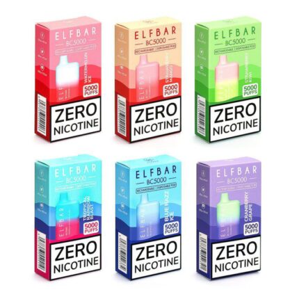 Elf Bar BC 5000 Zero Nicotine – Disposable Vape 5000+ Puffs